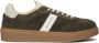 Pantofola D'Oro Groene Suède Lage Sneakers Green Heren - Thumbnail 3