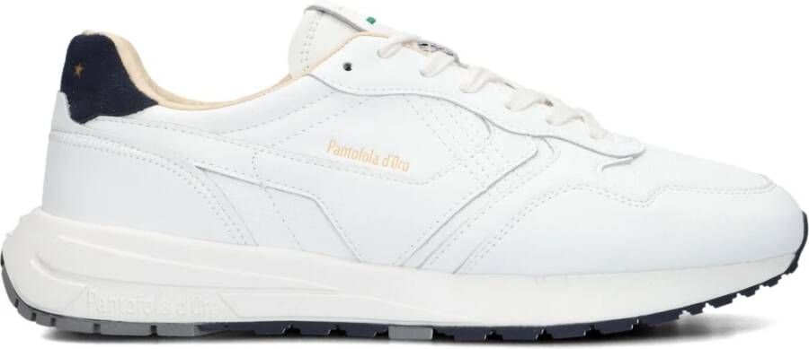 Pantofola d'Oro Heren Casual Witte Leren Sneakers - Foto 3