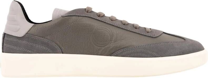 Pantofola D'Oro Heren Leren Sneakers Gray Heren