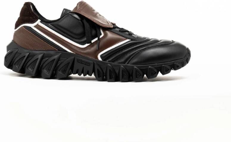 Pantofola D'Oro Heren Sneakers Zwart Wit Bruin Black Heren