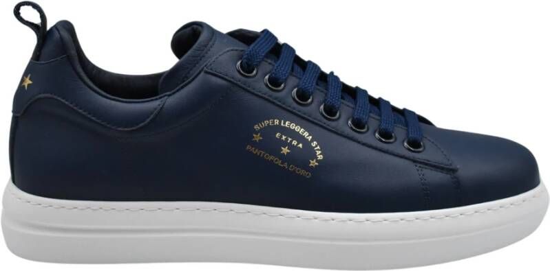 Pantofola D'Oro Laced Shoes Blue Heren