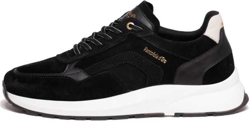 Pantofola d'Oro Navy Suède Lage Sneakers