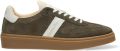 Pantofola D'Oro Groene Suède Lage Sneakers Green Heren - Groen