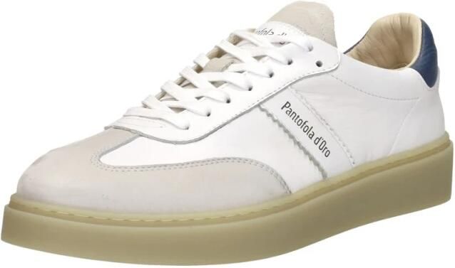Pantofola d'Oro Argentario leren sneakers wit lichtbeige - Foto 4