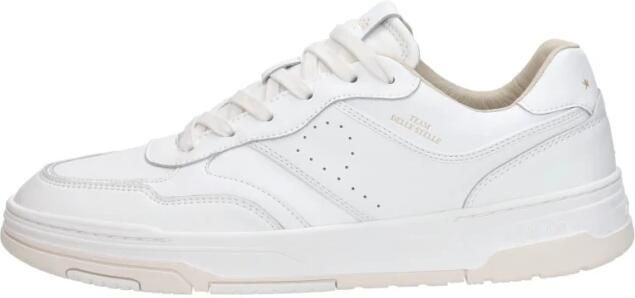 Pantofola d'Oro Delle Sneakers Heren Leren Sneaker Wit - Foto 5