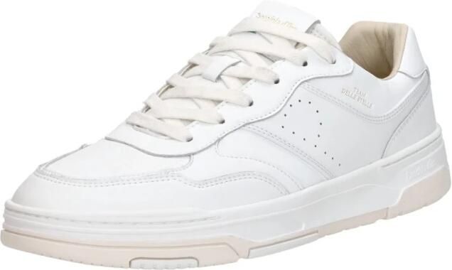 Pantofola d'Oro Delle Sneakers Heren Leren Sneaker Wit - Foto 4