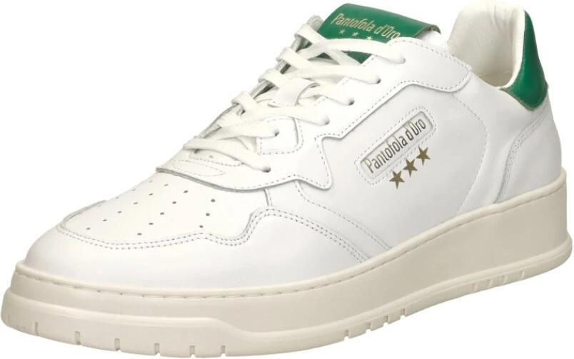 Pantofola d'Oro Sirmione Low Sneakers Leren Sneaker Heren Wit - Foto 3
