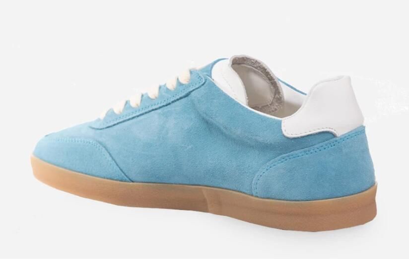 Pantofola d'Oro Witte Leren Lage Sneakers