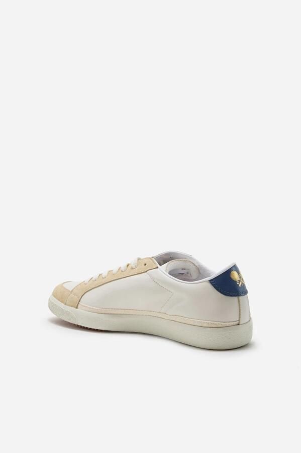 Pantofola d'Oro Witte Sneakers Laag-Top Elegant Ontwerp
