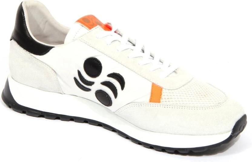 Pantofola d'Oro Witte Grijze Suède Stoffen Schoenen TRL10WK - Foto 4