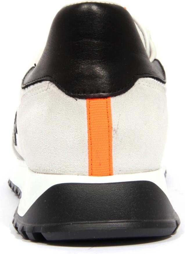 Pantofola d'Oro Witte Grijze Suède Stoffen Schoenen TRL10WK - Foto 3