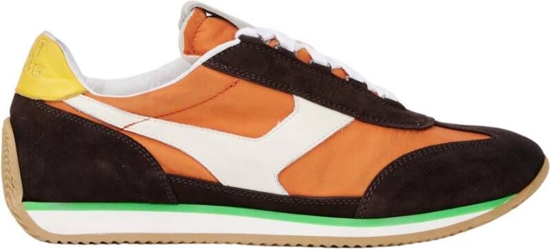 Pantofola D'Oro Rode Leren Heren Sneakers Multicolor Heren