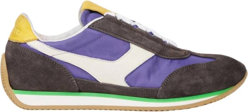 Pantofola D'Oro Rode Leren Vintage Sneaker Mannen Multicolor Heren
