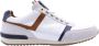 Pantofola d'Oro Lecano Uomo Low Lage sneakers Leren Sneaker Heren Wit - Thumbnail 4