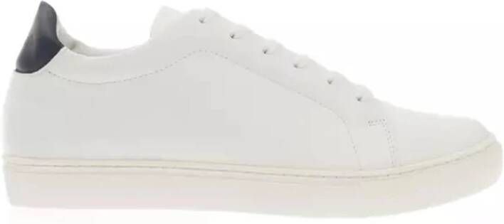 Pantofola D'Oro Stijlvolle witte sneaker met contrasterende logoprint White Heren