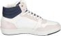 Pantofola D'Oro Velours Leren Sneakers met Klassieke Stijl White Heren - Thumbnail 2