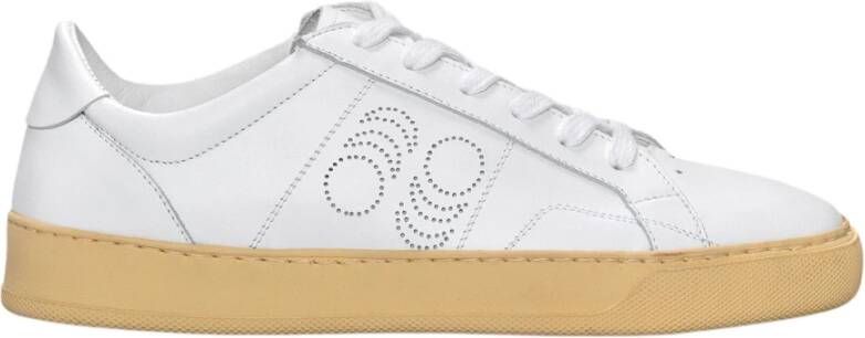 Pantofola D'Oro Witte Leren Sneakers voor Dames White Dames