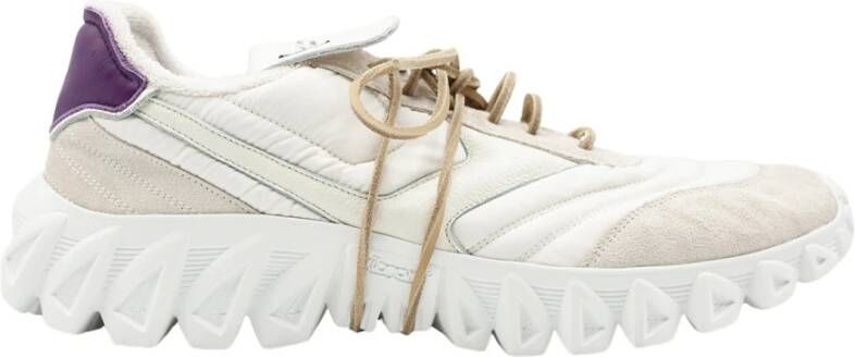Pantofola d'Oro Witte Sneakerball Trainers Eigentijdse Stijl