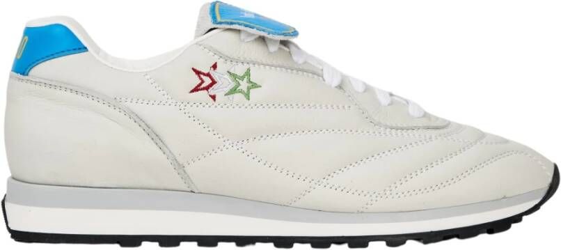 Pantofola D'Oro Witte Sneakers Geïnspireerd door Voetbal White Heren