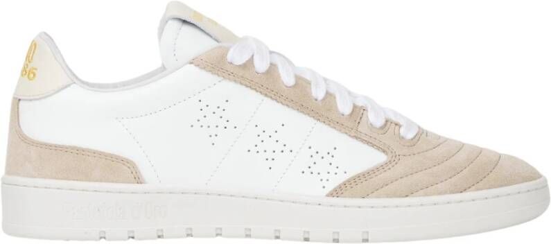 Pantofola D'Oro Witte Sneakers Wembley Stijl White Heren