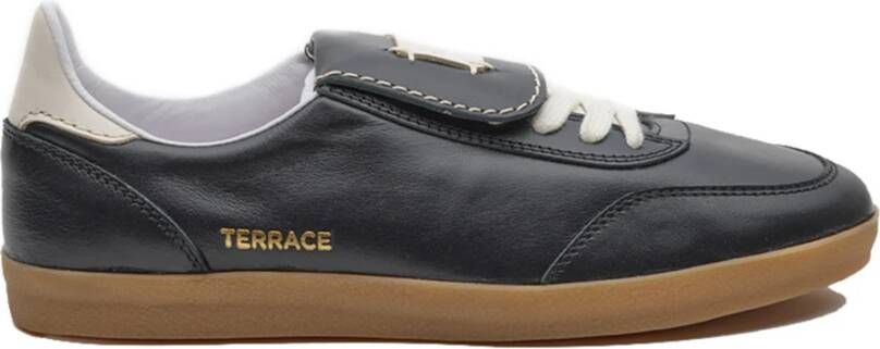 Pantofola d'Oro Zwart Wit Terras Tong Sneakers