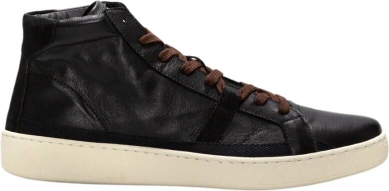 Pantofola D'Oro Zwarte Sneakers voor Heren Black Heren
