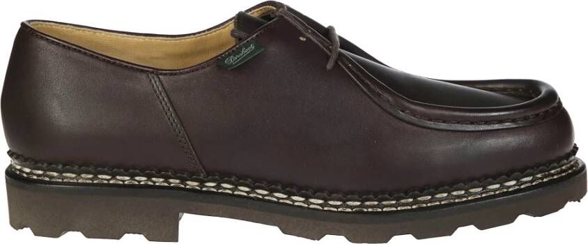 Paraboot Bruin leren cafeschoenen