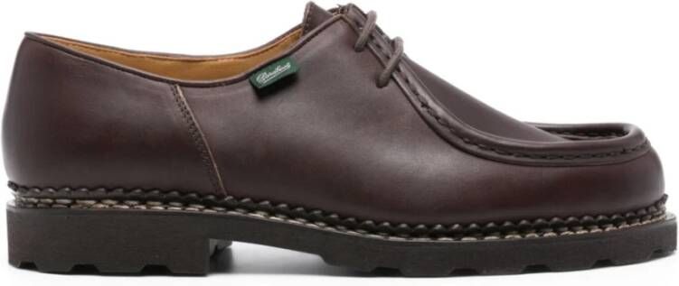Paraboot Bruin Leren Veterschoenen Brown Heren