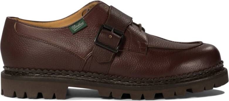 Paraboot Bruine Veterschoenen Urban Stijl