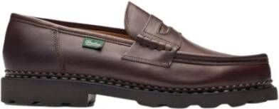 Paraboot Reims Leren Pennyloafers Brown Heren