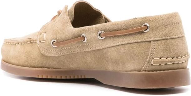 Paraboot Beige Suède Loafers Beige Heren - Foto 2