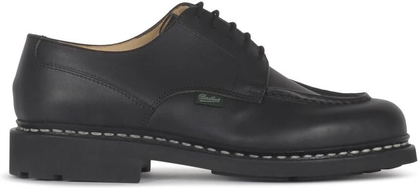 Paraboot Zwarte leren veterschoenen Black Heren - Foto 2