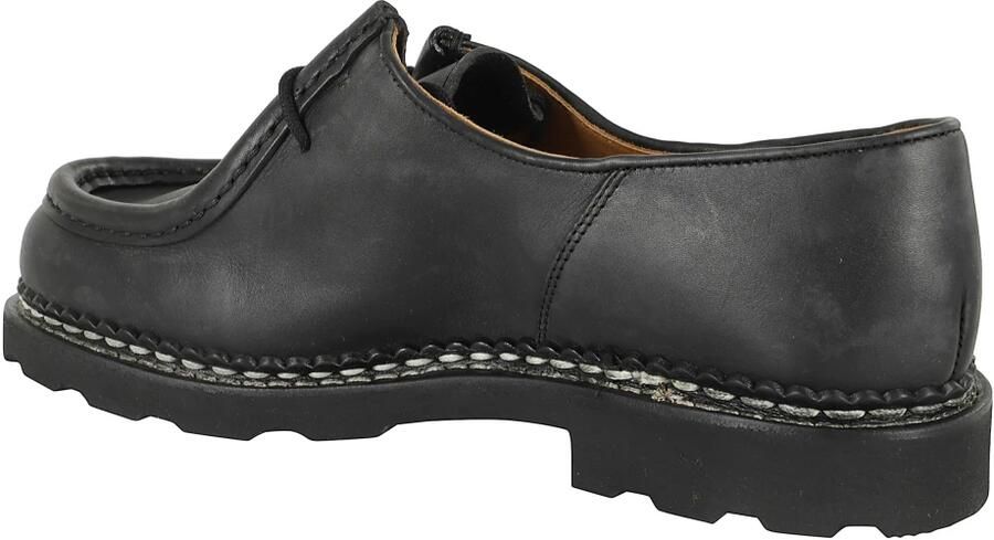 Paraboot Koffie Leren Derbies met Noorse Stiksels - Foto 3