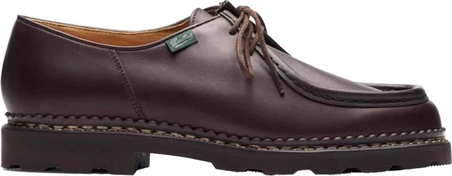 Paraboot Michael Koffiekleurig Leren Derby Brown Heren - Foto 3