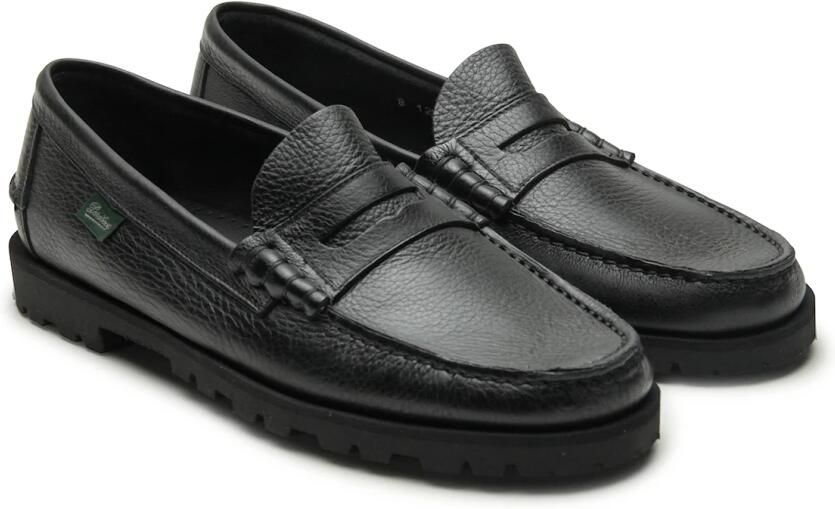 Paraboot Zwarte Platte Schoenen met Blake Stitching Black Heren - Foto 2