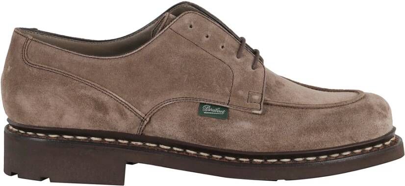 Paraboot Suède Derby Schoenen Bruin