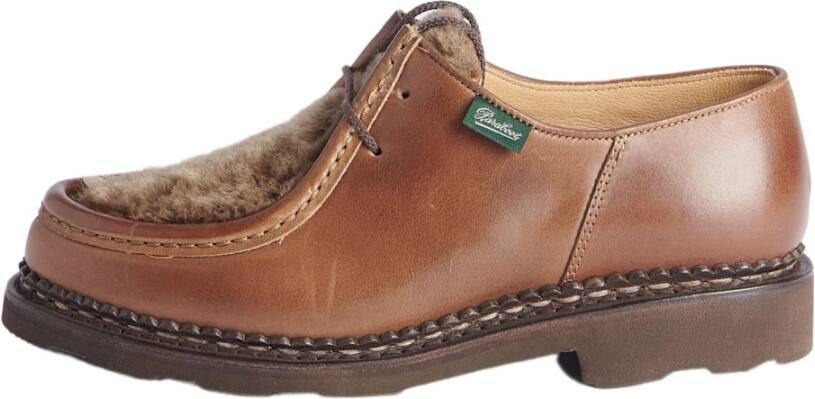 Paraboot Veterschoenen van leer Brown Dames