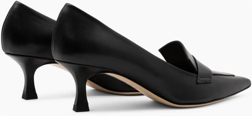 Parallele Mocassin en Veau Lisse Noir - Foto 5