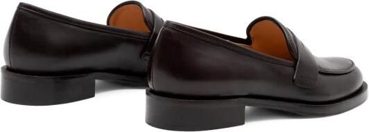 Parallele Mocassin van kalfsleer - Foto 5