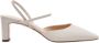 Parallele Elastische Achterleren Hak Pinto Beige Dames - Thumbnail 1