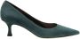 Parallele Groene suède stretch laars Green Dames - Thumbnail 1