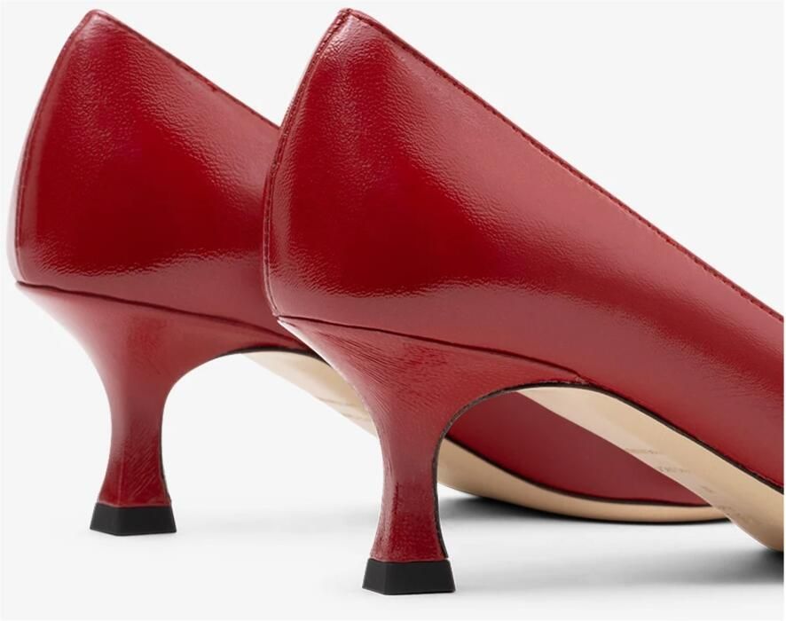 Parallele Rosa Pumps