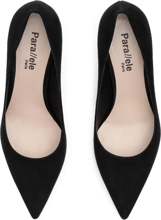 Parallele Zwarte Suède Pump Rozo Black Dames - Foto 4