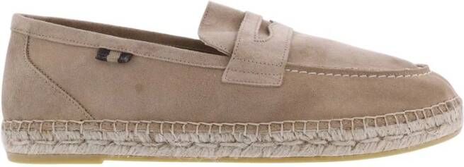 Paris Punk Beige Penny Loafer voor heren