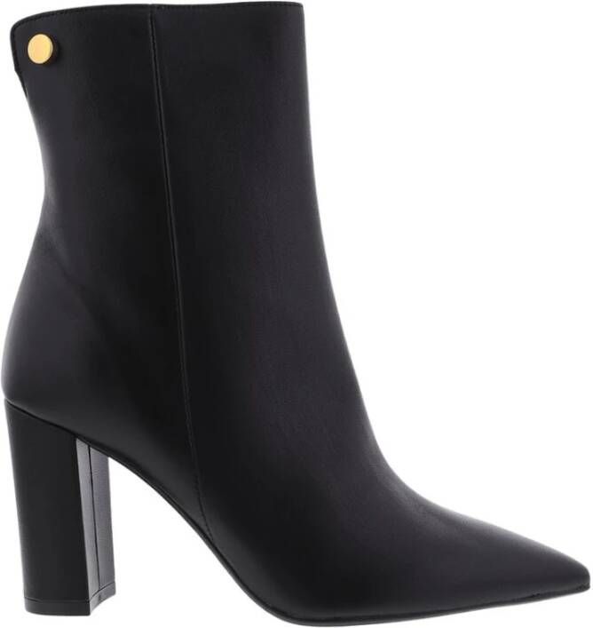 Paris Punk Chic Cosmo Leren Zwarte Damesschoenen
