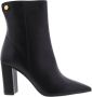 Paris Punk Chic Cosmo Leren Zwarte Damesschoenen - Thumbnail 6