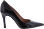 Paris Punk Dames Lakleren Pump Zwart Black Dames - Thumbnail 1