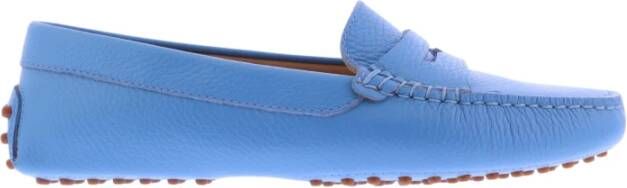 Paris Punk Gianluca Perrone Leren Loafer Blue Dames