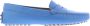 Paris Punk Gianluca Perrone Leren Loafer Blue Dames - Thumbnail 3