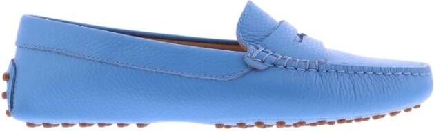 Paris Punk Gianluca Perrone Leren Loafer Blue Dames